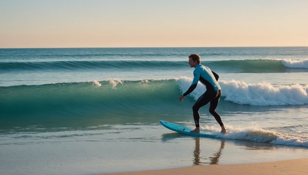 Apprendre à surfer sur l'océan atlantique : conseils pour débutants